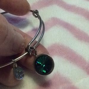 Alex & Ani Emerald bracelet